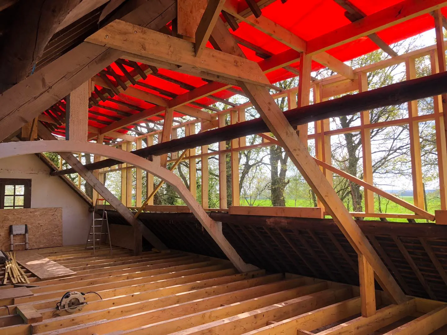 amenagement de combles acigne