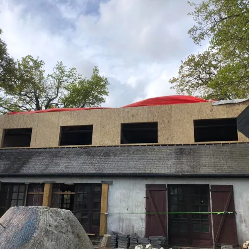 extension bois betton